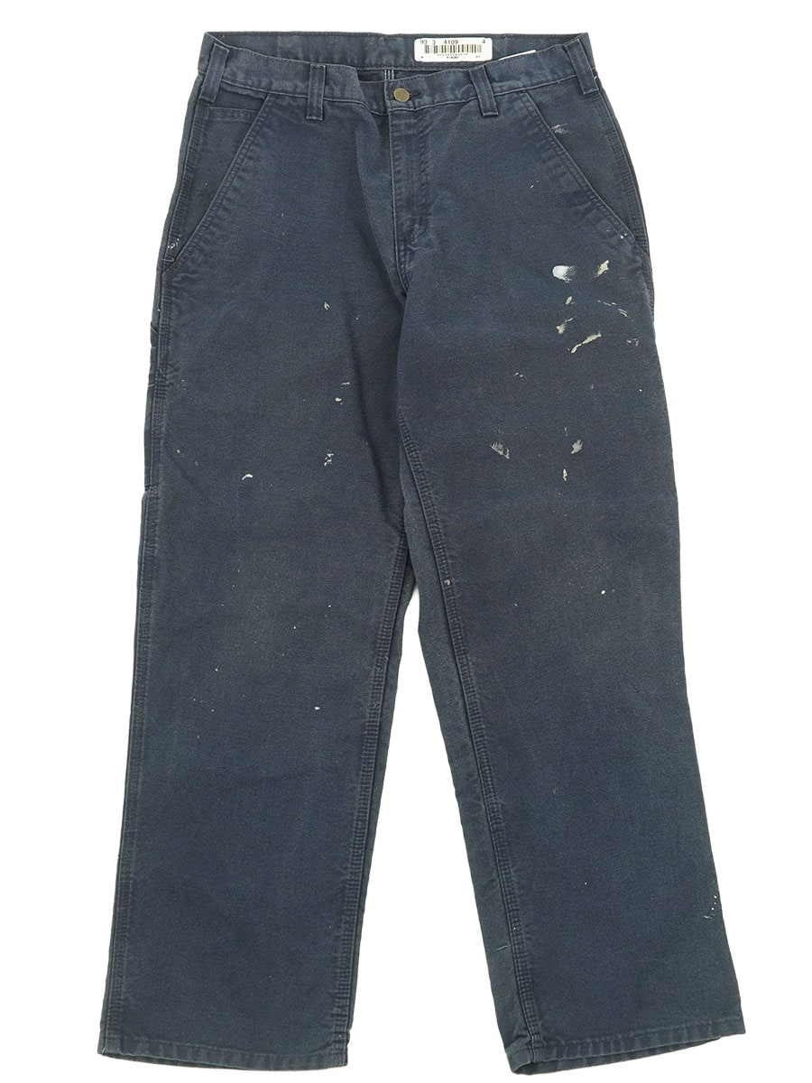 カーハート ダック ペインター ネイビー 30×30 Carhartt（カーハート） ワークパンツ CARHARTT CANVAS WORK DUNGAREE