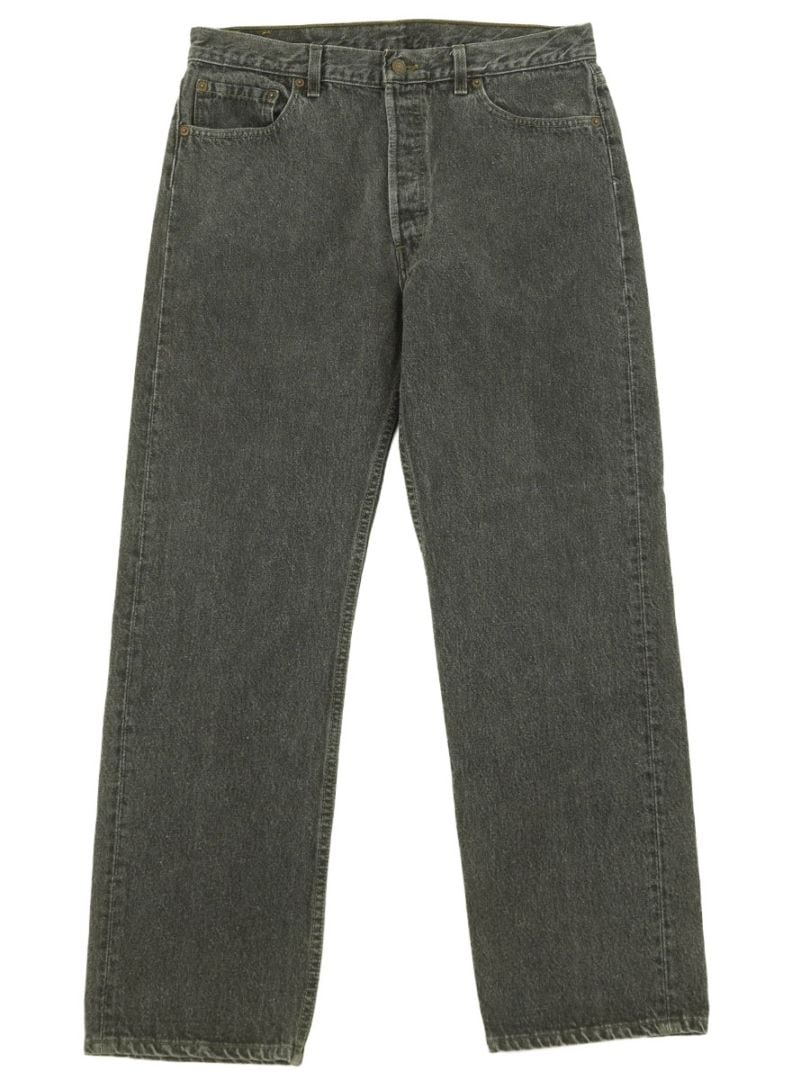 Levi's 501 先染め ブラック 36×30 オリジナル デニムパンツ 90's Levi's 501 先染めブラック デニムパンツ 表記(36x30) USA製