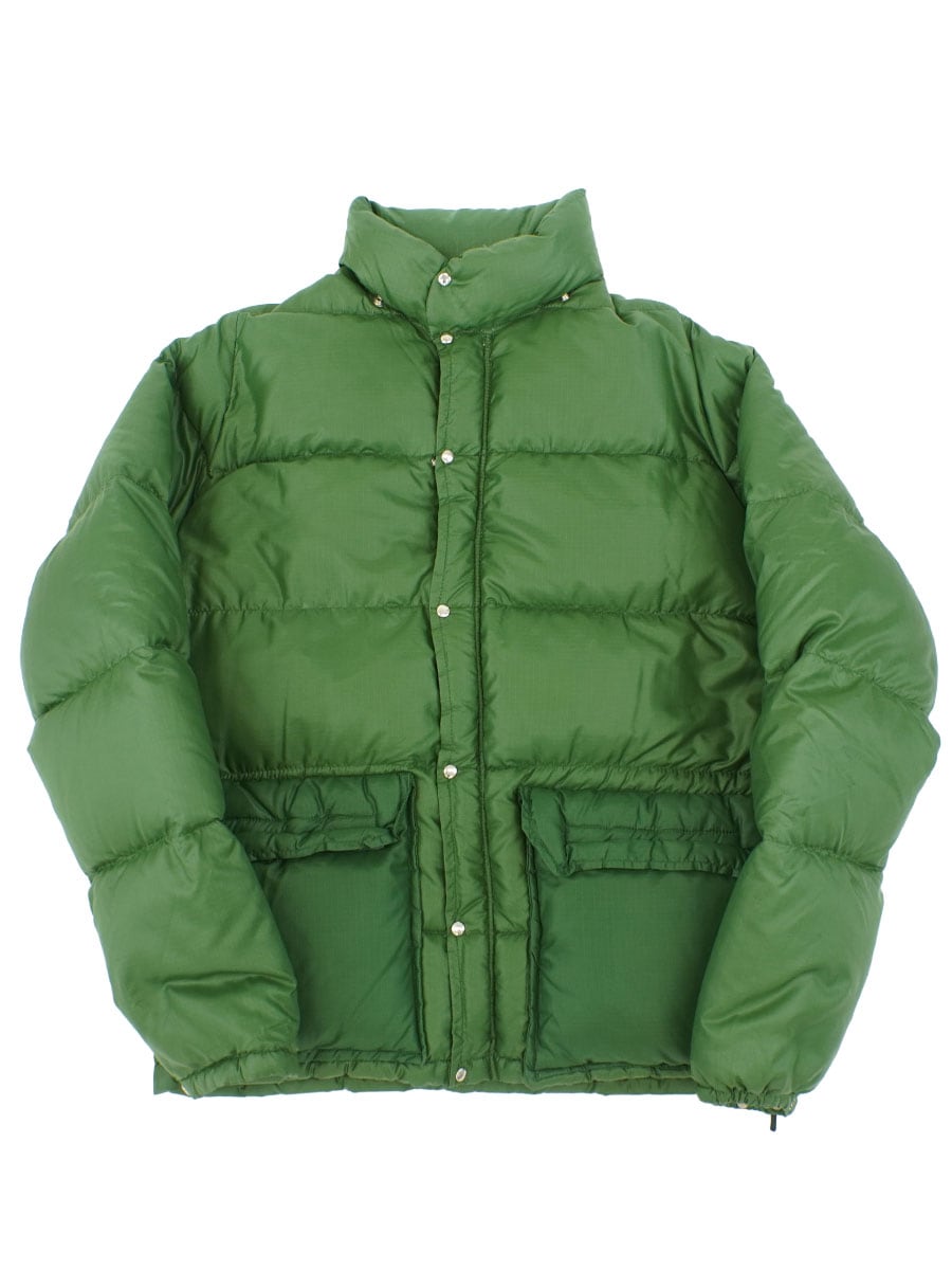 70's 茶タグ ノースフェイス リップストップ シエラパーカ ダウン