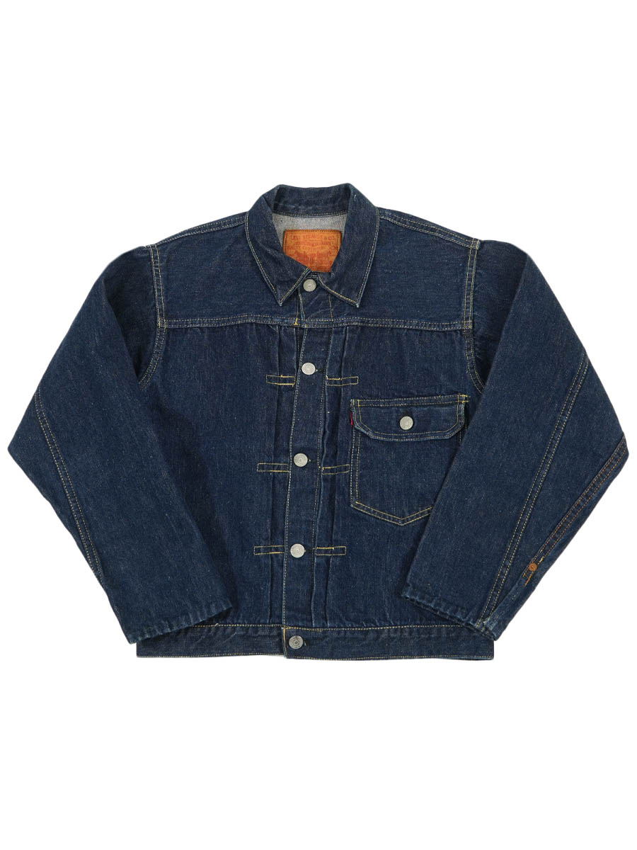 40's Levi's 506XX 片面 デニムジャケット 針刺しバックル 濃紺極上 表記(36) AS IS