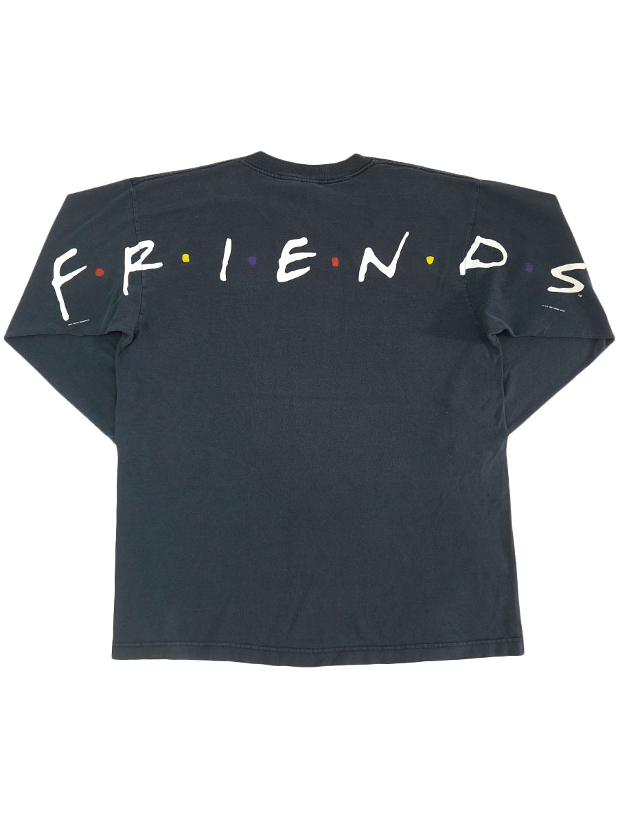 90's STANLEY DESANTIS ''FRIENDS'' 両面プリント ロングスリーブTシャツ 表記(XL) USA製