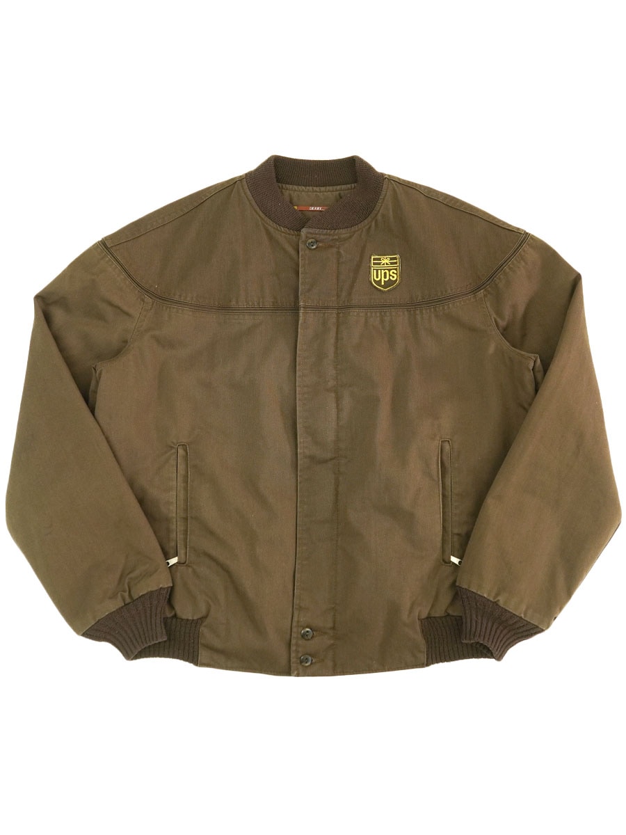ダービーオブサンフランシスコ　ダービージャケット　ブラウン　44 USA製 ダービーオブサンフランシスコ ダービージャケット ブラウン 44 USA製
