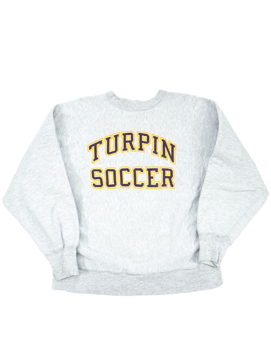 80's プリントタグ チャンピオンRW ''TURPIN SOCCER'' 表記(L)