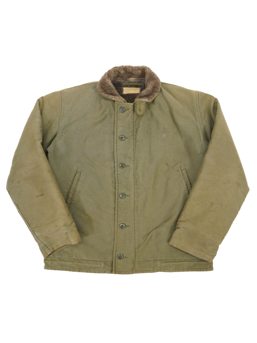 50's U.S.NAVY N-1 デッキジャケット ステンシル 表記(42) | すべての