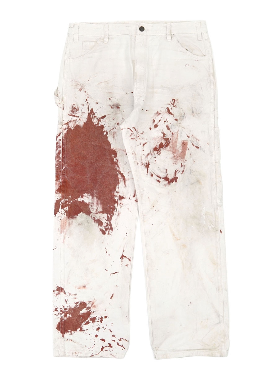 DickiesxSHERWIN WILLIAMS ペインターパンツ ペンキ飛び ホワイト