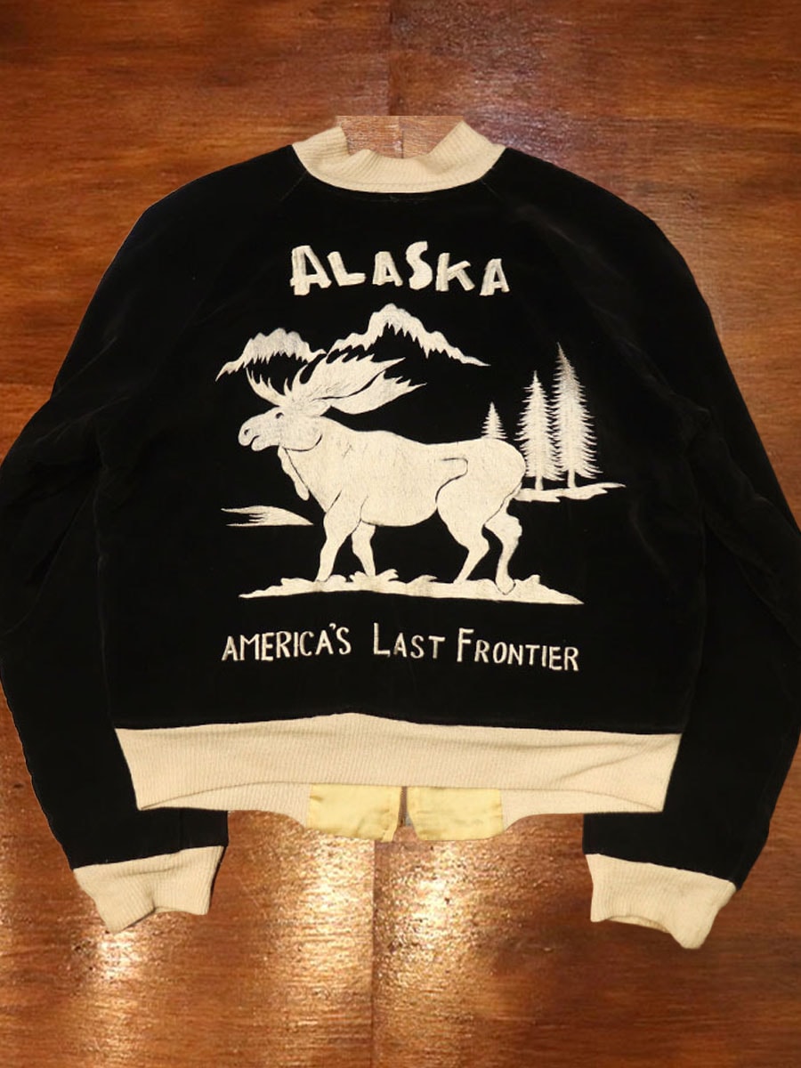 1950s SOUVENIR JACKET , Size L