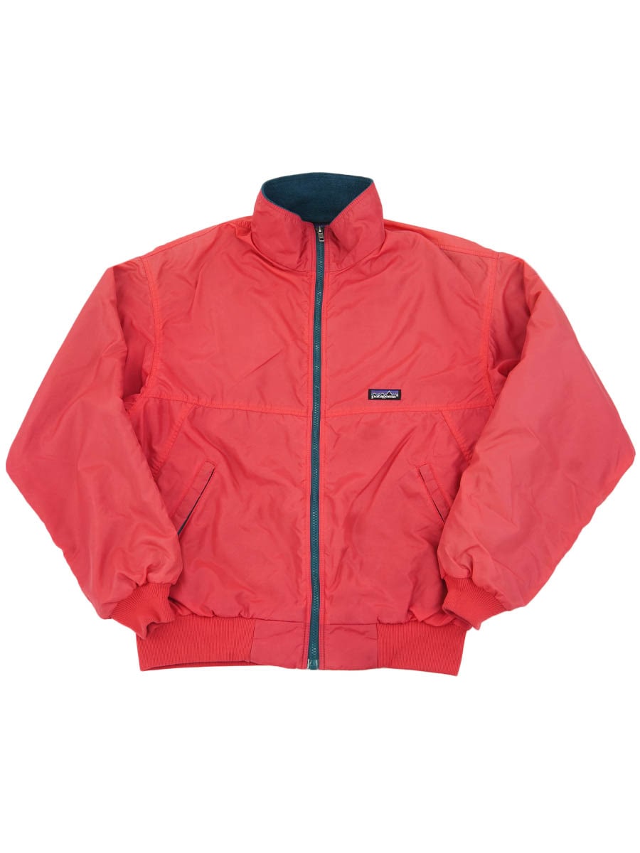 90 パタゴニア シェルドキャプリーンジャケット ハイビスカス 表記(M