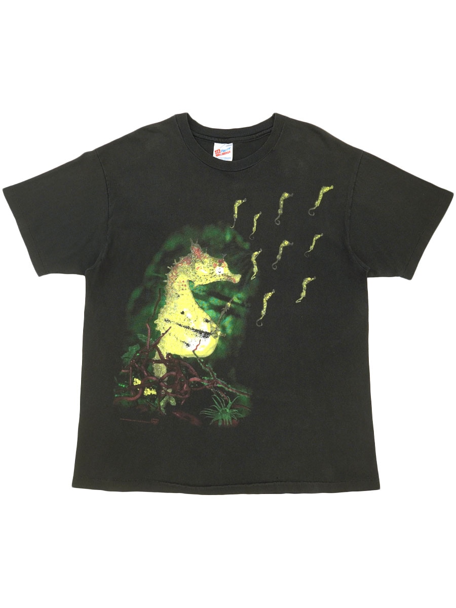 90's Hanes NIRVANA ''All Apologies'' 両面プリント Tシャツ ブラック