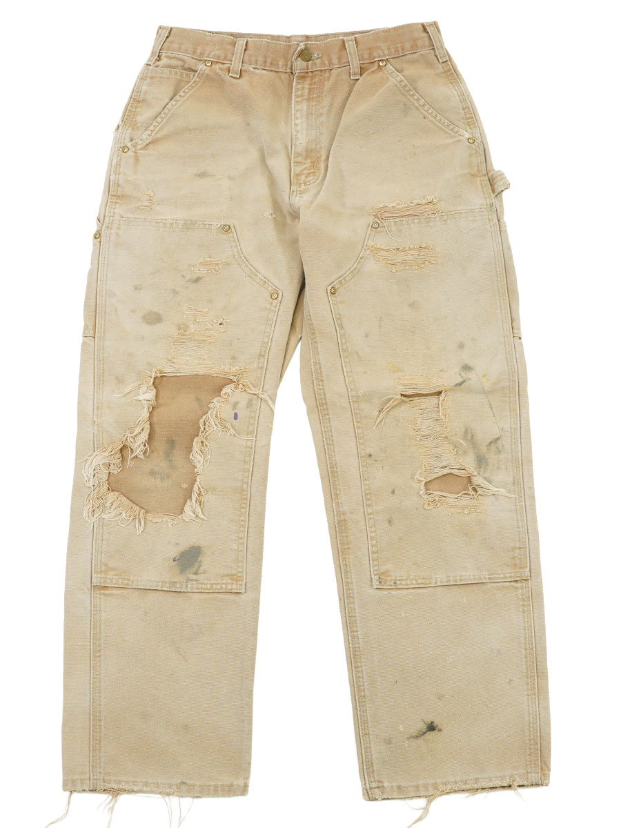 MEXICO製 カーハート ダブルニー ダックペインターパンツ ブラウン