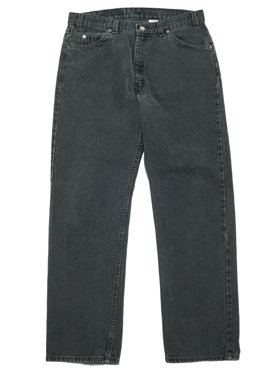 90's Levi's 505 ブラック デニムパンツ 表記(36x30) USA製 | すべての