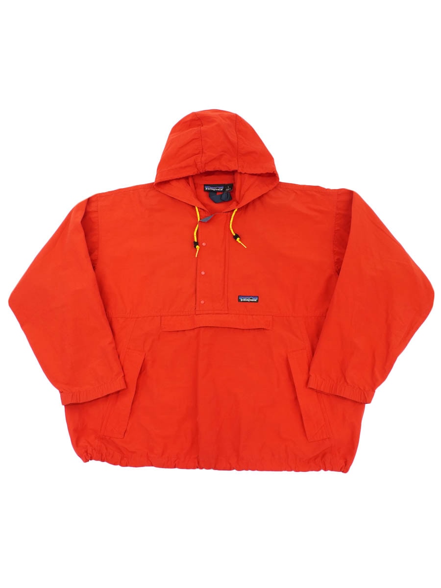 90's パタゴニア バギーズプルオーバー フレンチレッド 表記(L) USA製