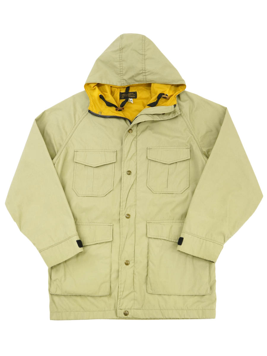 80's 黒タグ Eddie Bauer マウンテンパーカ タン 表記(S)