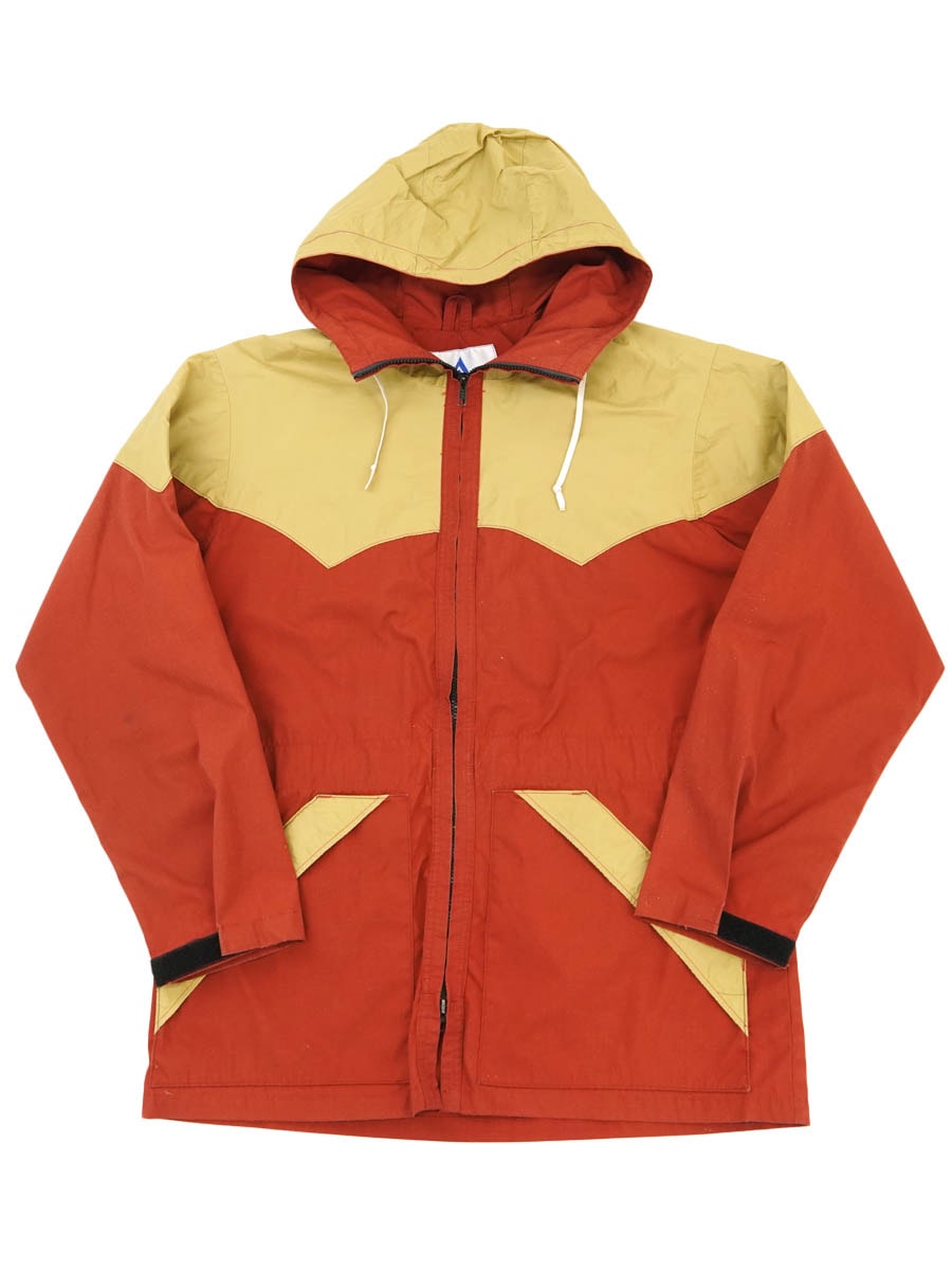 70's HOLUBAR ヨーク切り替え マウンテンパーカ レンガ 実寸(L位)