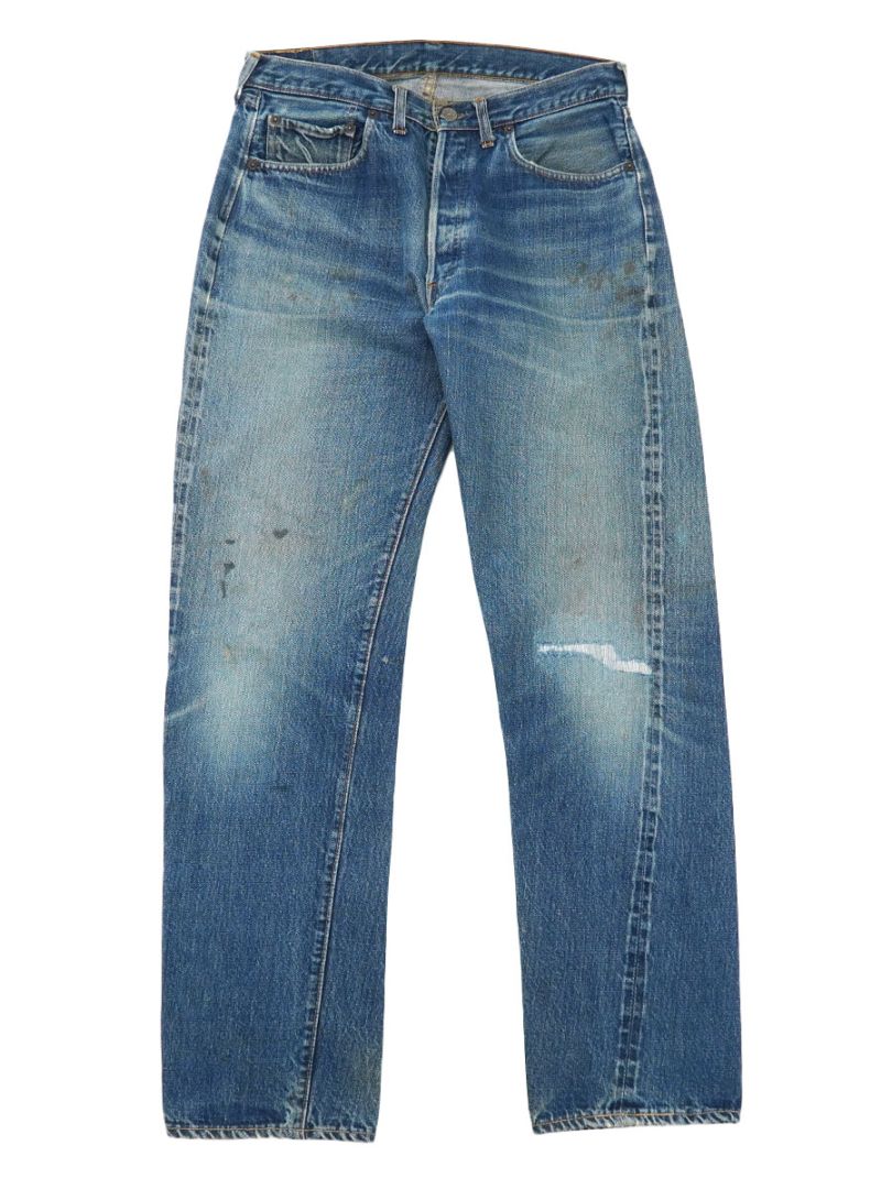 60's Levi's 501 BIG-E デニムパンツ 薄ヒゲ 良色落ち 実寸(32x33位)