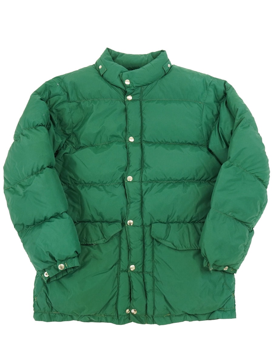 70's～ Holubar 2ポケ ダウンジャケット グリーン 表記(M)