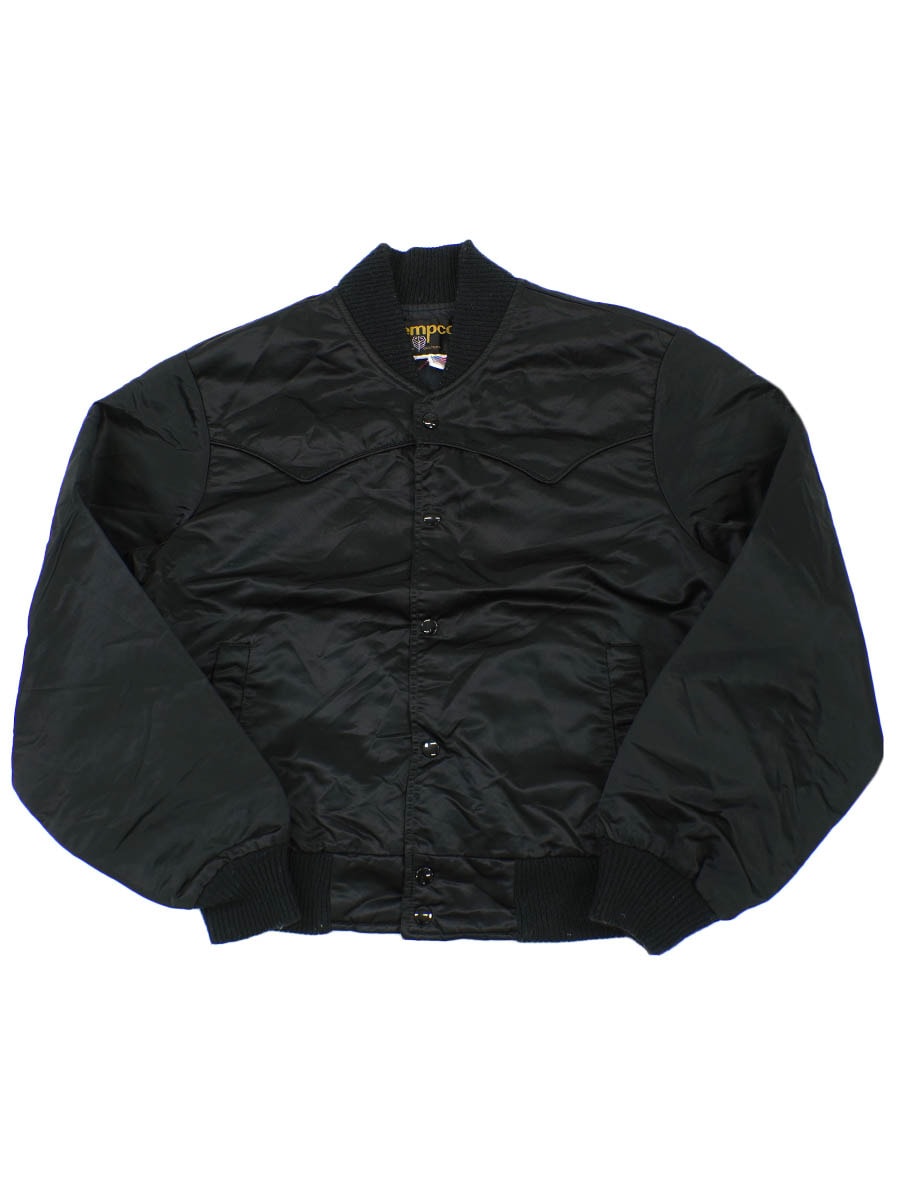 美品　Thinsulate　スタジャン　袖切替　Sサイズ　ラムレザー　ブラック SKOOKUM スクーカム ブラック ウール×レザー 切り替え スタジャン 14