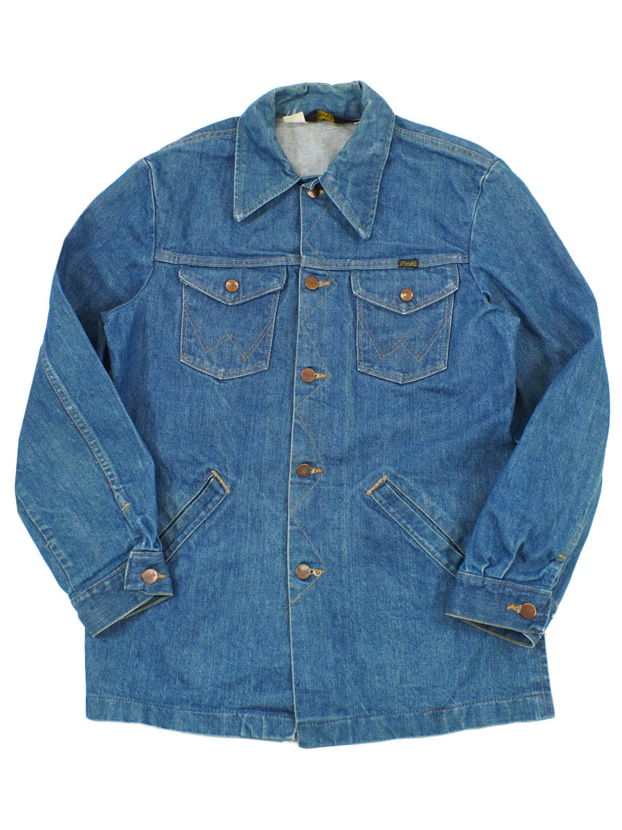 70's Wrangler JS140NV デニムジャケット ロング丈 表記(M) | NEW ITEM