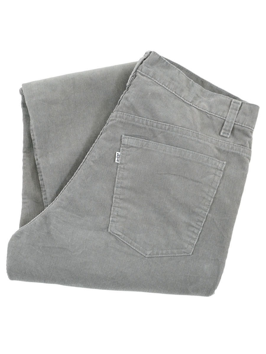 90's Levi's 519 コーデュロイパンツ グレー 表記(36x30) | すべての