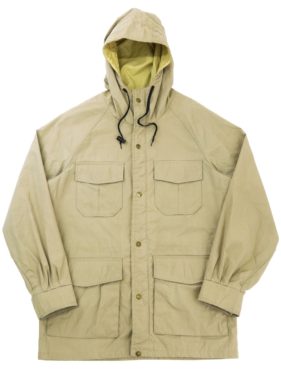 80's 黒タグ Eddie Bauer マウンテンパーカ ベージュ 表記(M) USA製