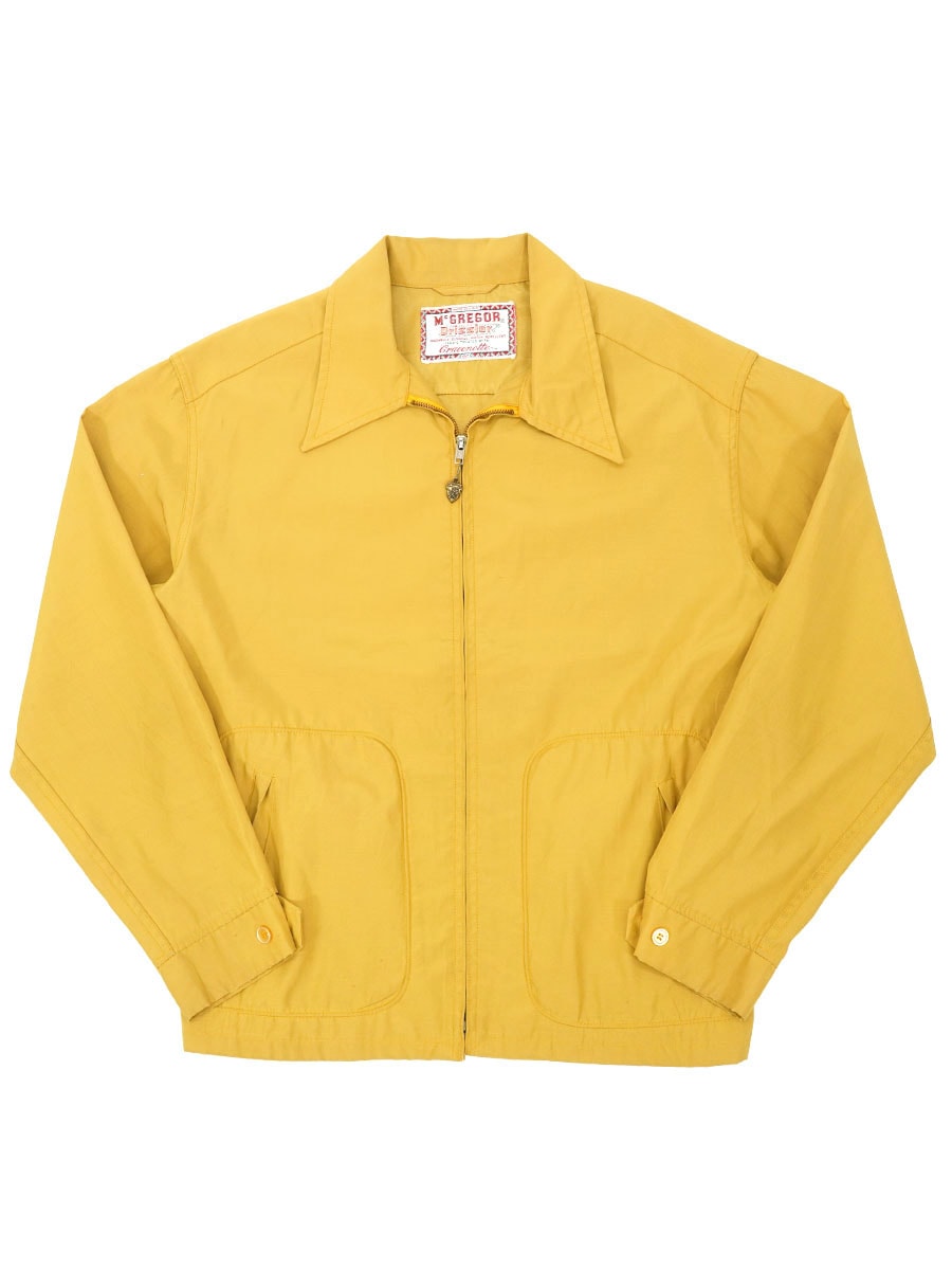 60's McGREGOR ドリズラージャケット マスタード 表記(42)