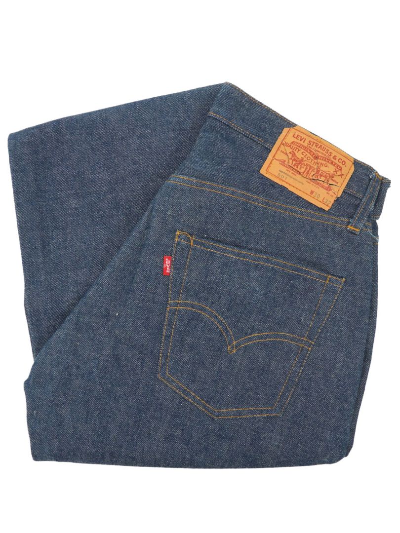 70's Levi's 501 66前期 デニムパンツ 真っ紺 表記(30x32) DEAD | NEW