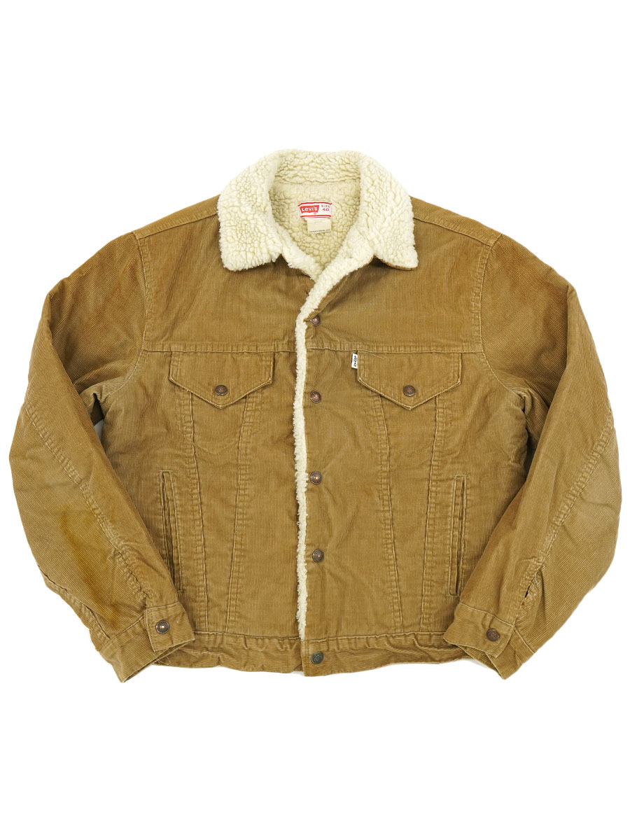 70's Levi's 70608 コーズボアジャケット ベージュ 表記(40)