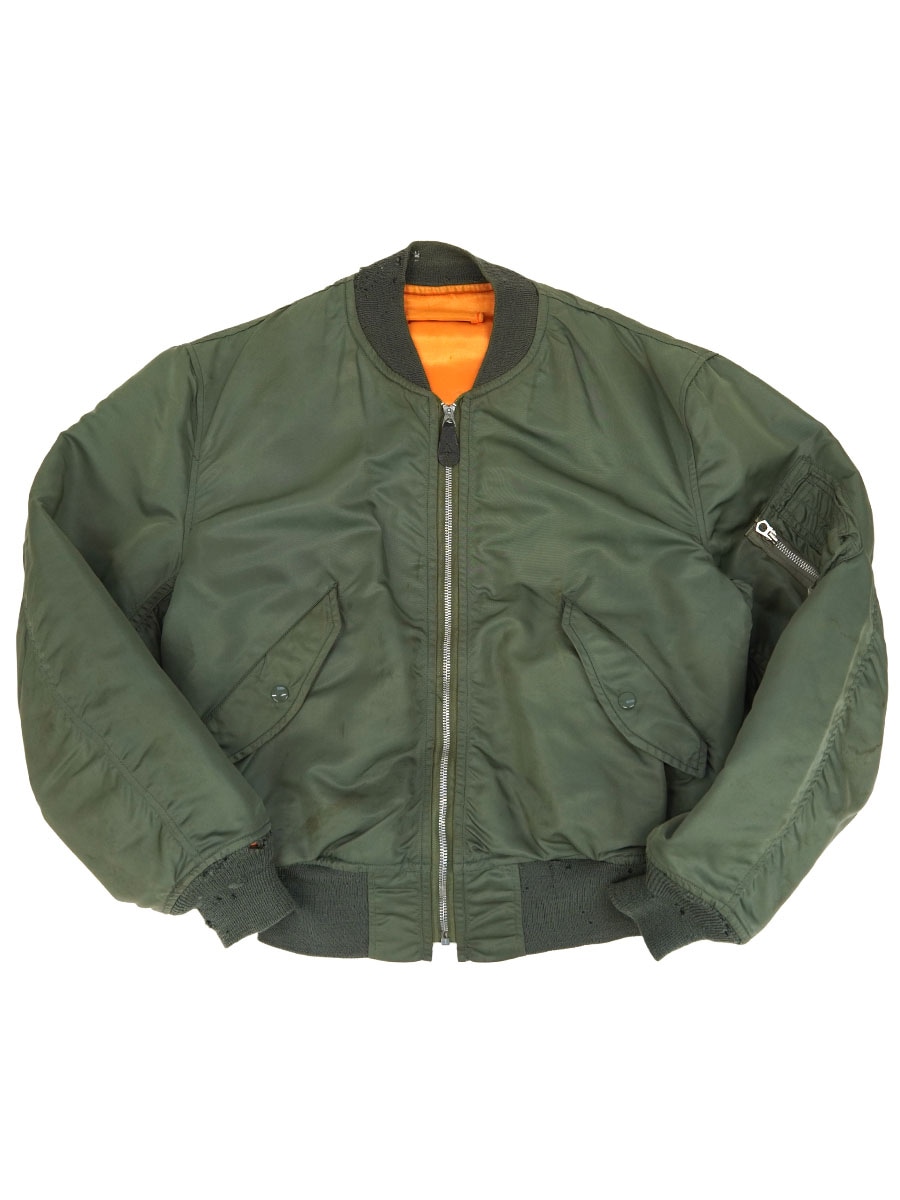 70 U.S. AIR FORCE L-2B MIL-J-7448J フライトジャケット 表記(LARGE