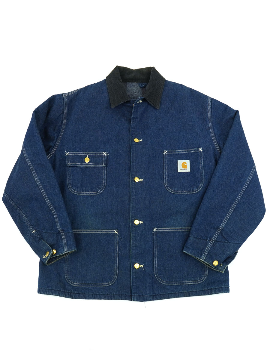 【TakTok-go 】カーハートデニムミシガンチョアコート8LCT 38 9cb2b69e66301c40e40788eef61c72