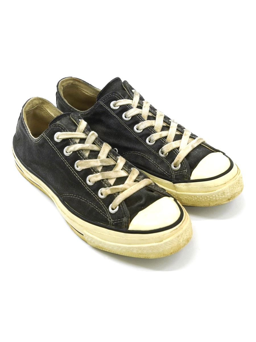 60's～ コンバース チャックテイラーLO ブラック 表記(7 1/2) | すべて