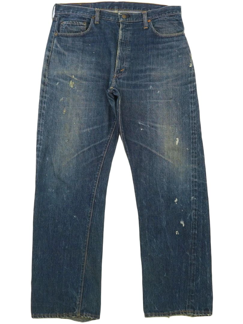 60's Levi's 505 BIG-E デニムパンツ 良色落ち 実寸(37x31.5位) 赤耳
