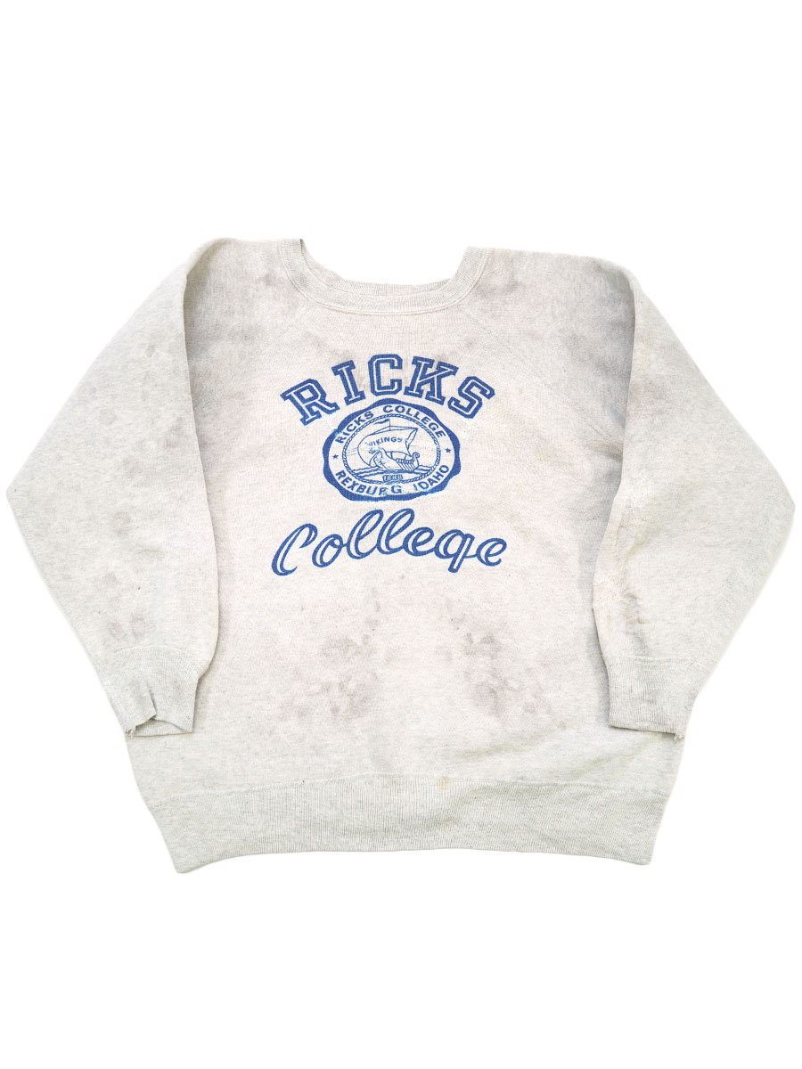 60s champion ランタグ　大文字　ラグランスリーブ　スウェット 60s champion ランタグ 大文字 ラグランスリーブ スウェット ☆GW