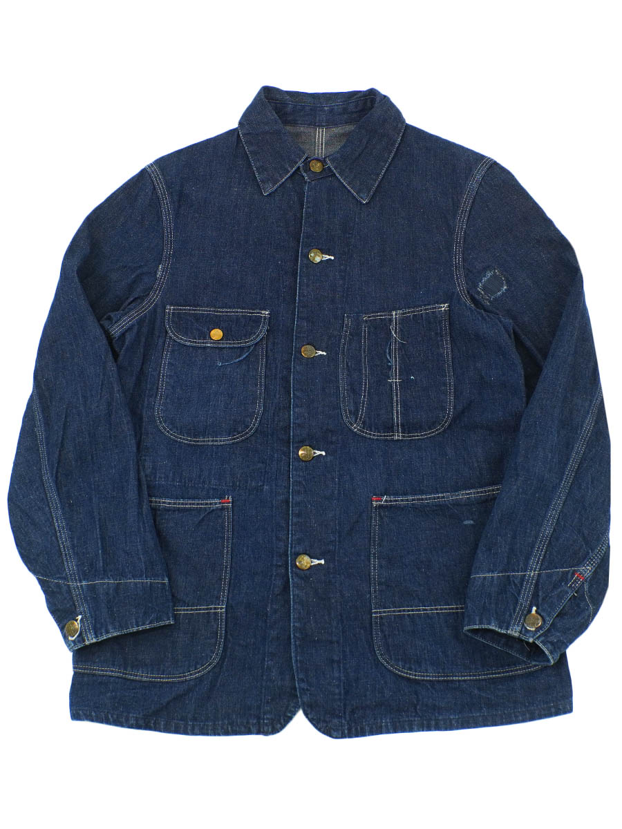 60's BLUE BELL デニムカバーオール 濃紺 実寸(38位) | すべての商品
