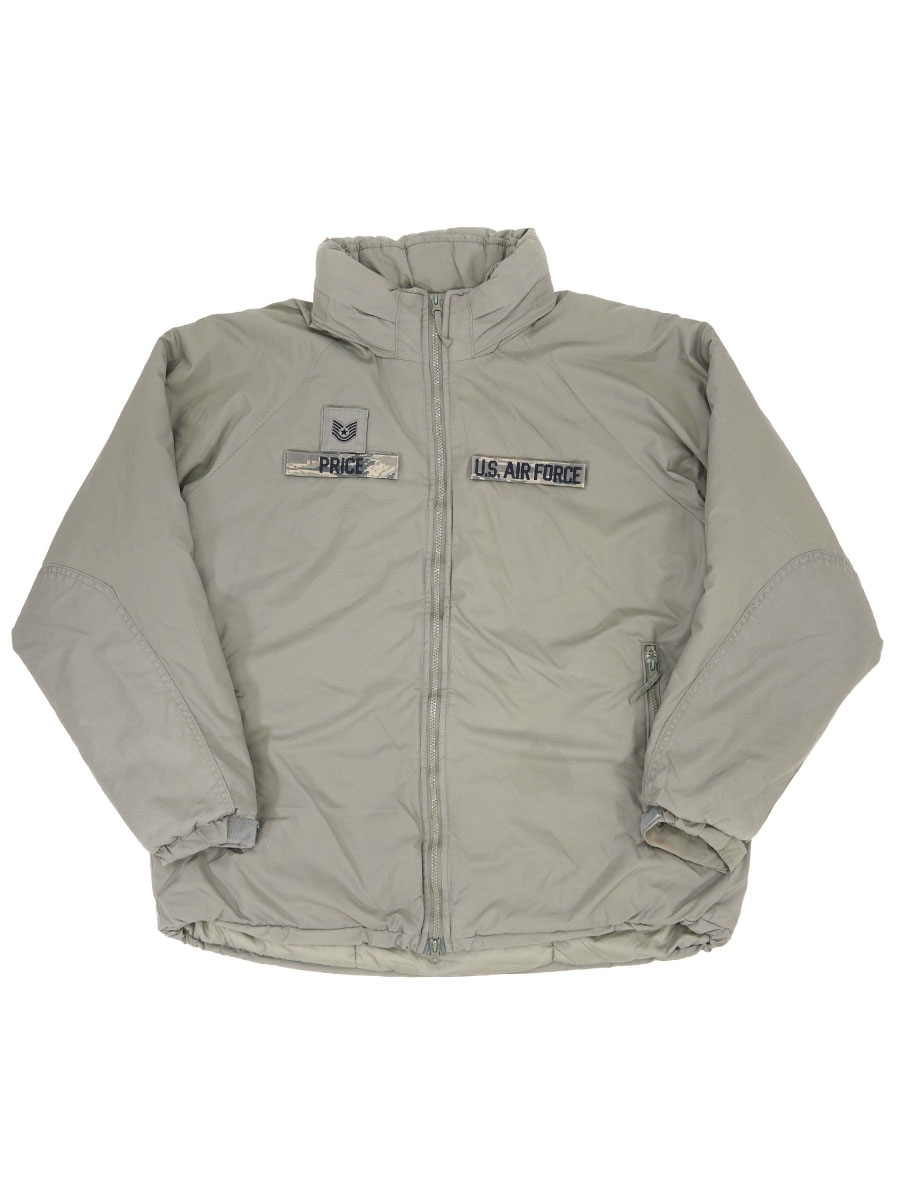 ECWCS GEN3 LEVEL7 PRIMALOFT PARKA 実寸(L-R位) AFワッペン付き