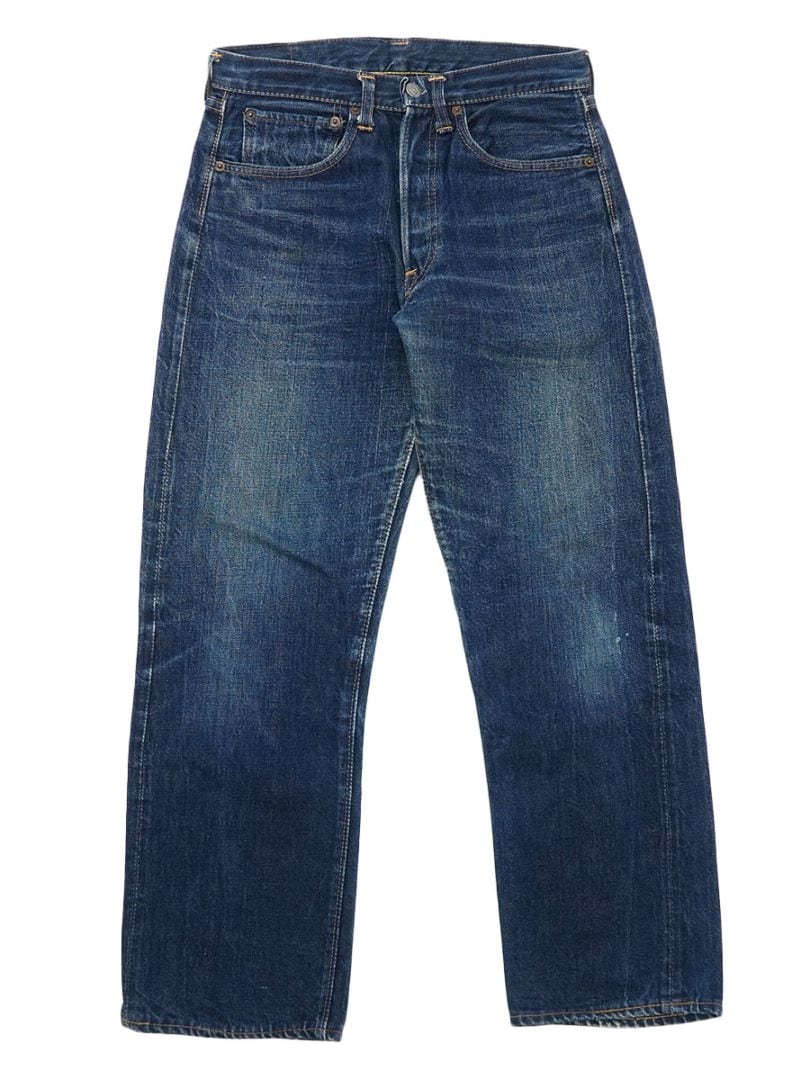 60's Levi's 501 BIG-E デニムパンツ 薄ヒゲ 良色落ち 表記(30x30)