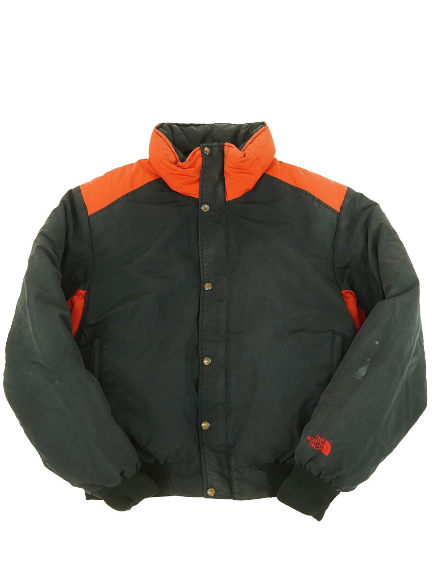 90's THE NORTH FACE 黒赤 ダウンジャケット 表記(L) USA製 | すべての
