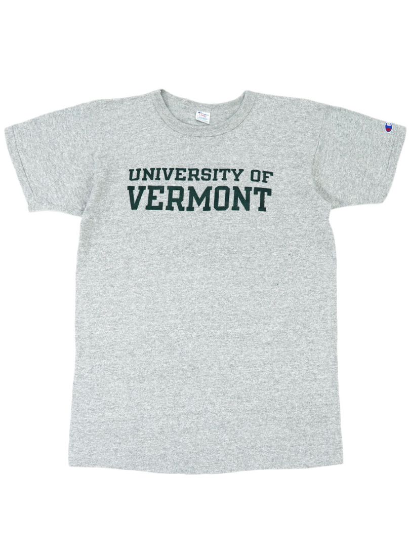 80's トリコタグ チャンピオン ''UNIVERSITY OF VERMONT'' 染み込み