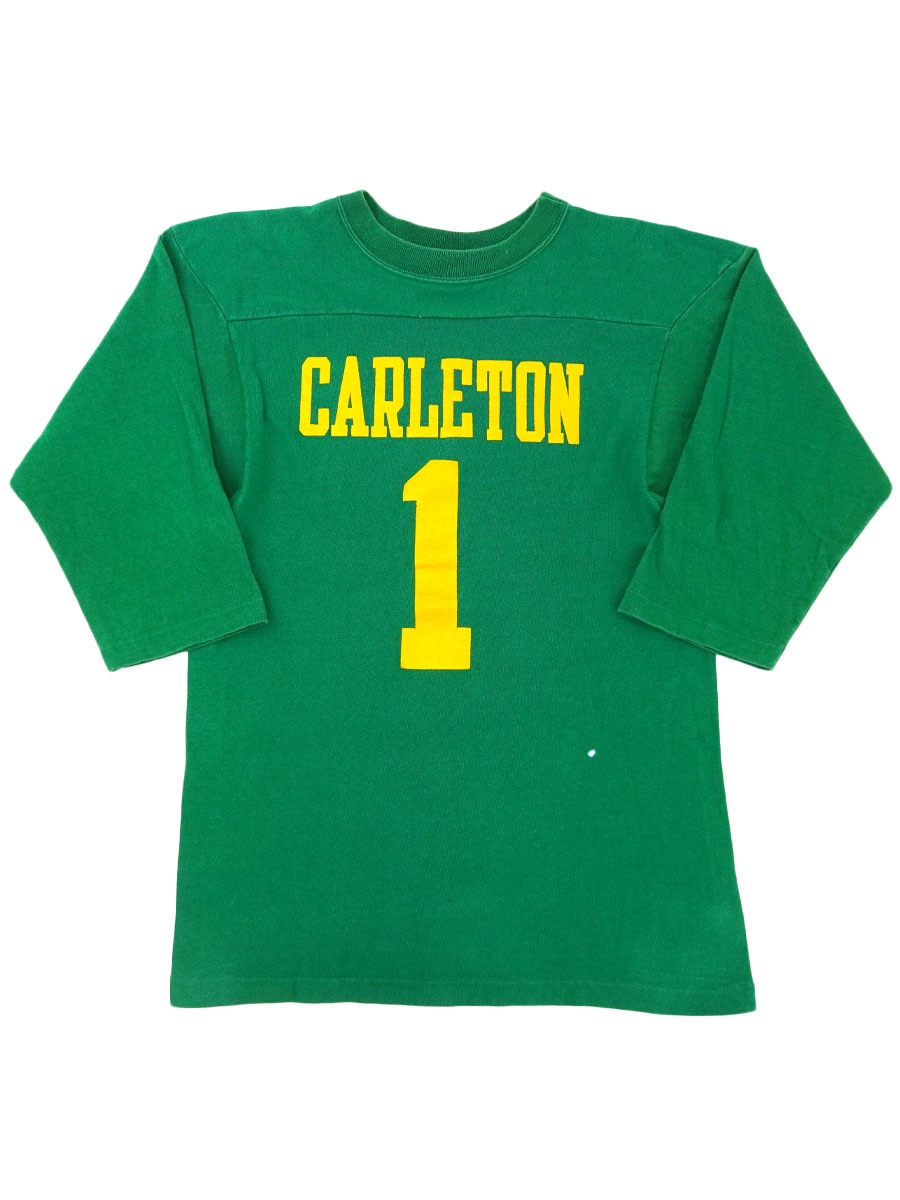 70's バータグ チャンピオン ''CARLETON #1'' フットボールTシャツ
