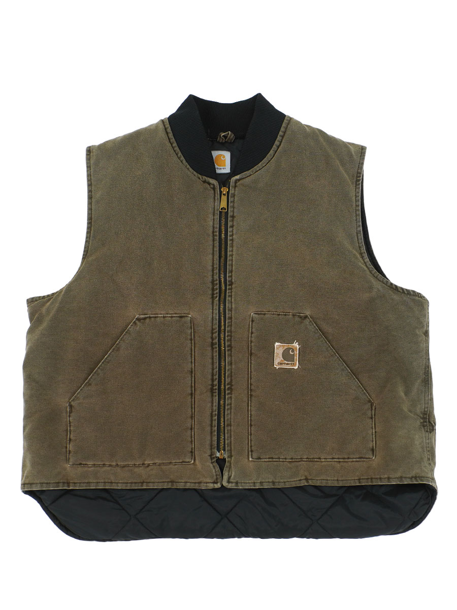 カーハート ダックベスト ブラウン 実寸(XL位) | すべての商品