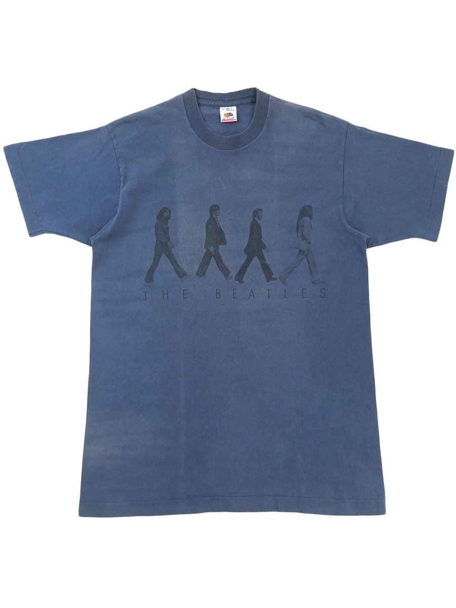 90's FRUIT OF THE LOOM THE BEATLES ''ABBEY ROAD'' 両面プリント T