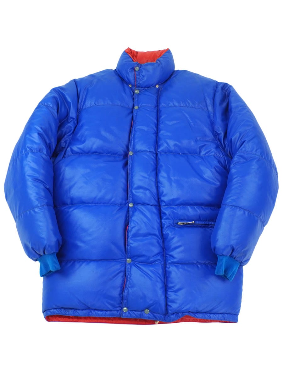 70's Himasport アルパインダウンジャケット ブルー 表記(1/2 P