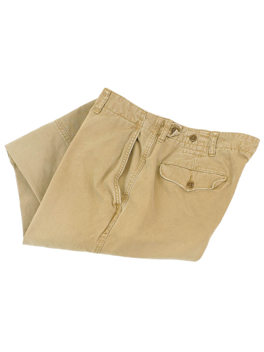 ダブルアールエル ラルフローレン チノトラウザー　カーキベージュ 30×30 ダブルアールエル RRL OFFICERS FIELD CHINO TROUSER 10.8oz