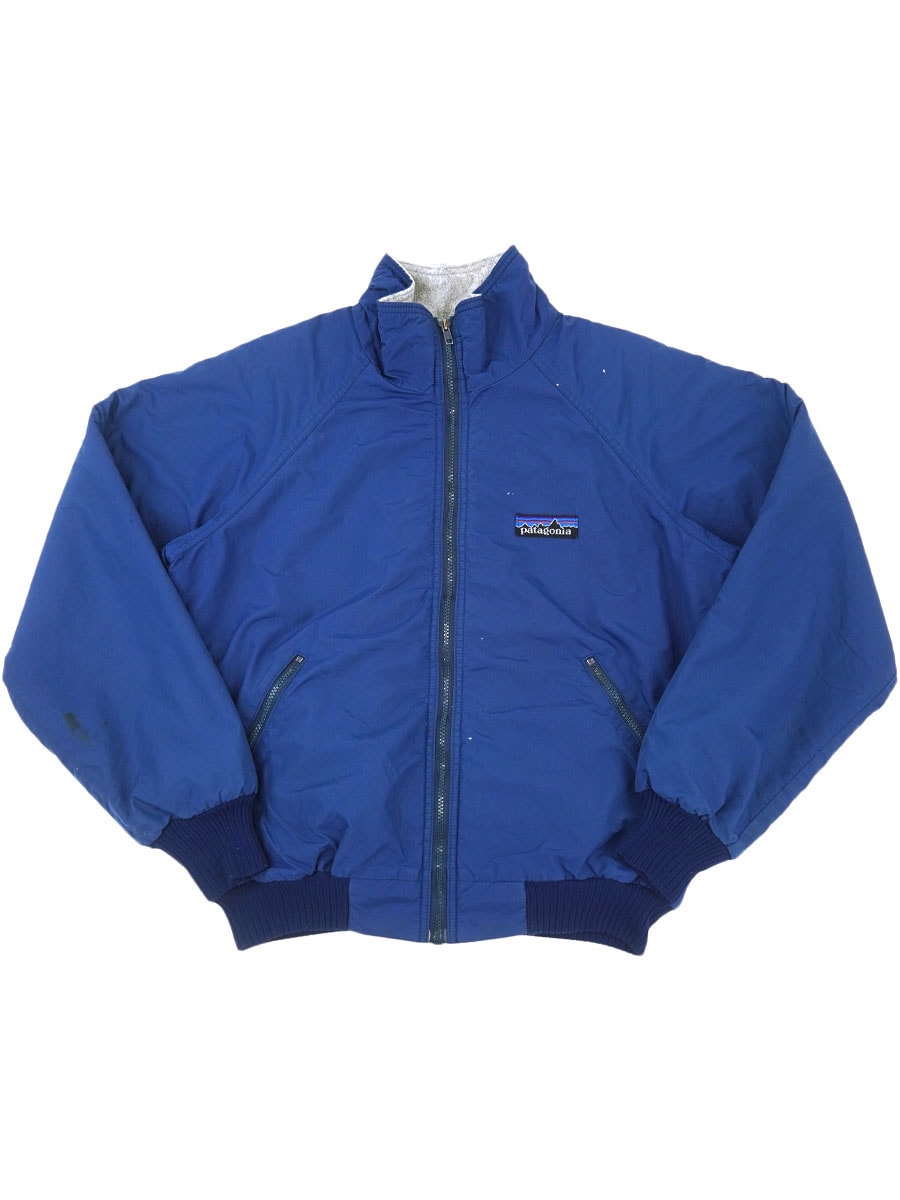 80'S PATAGONIA SHELLED SYNCHILLA JACKET NAVY (SIZE.LARGE)