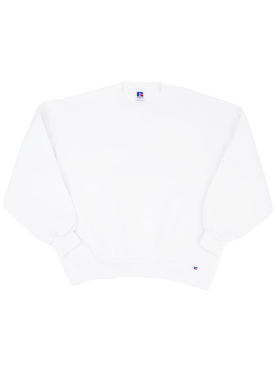 90's RUSSELL ATHLETIC 無地 前Vスウェット グレー 表記(L) USA製