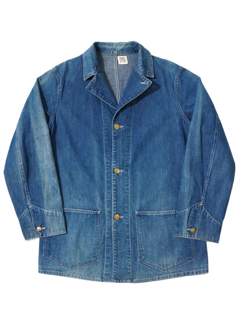 40's SWEET-ORR ダブル襟 2ポケ 大戦 デニムカバーオール 良雰囲気
