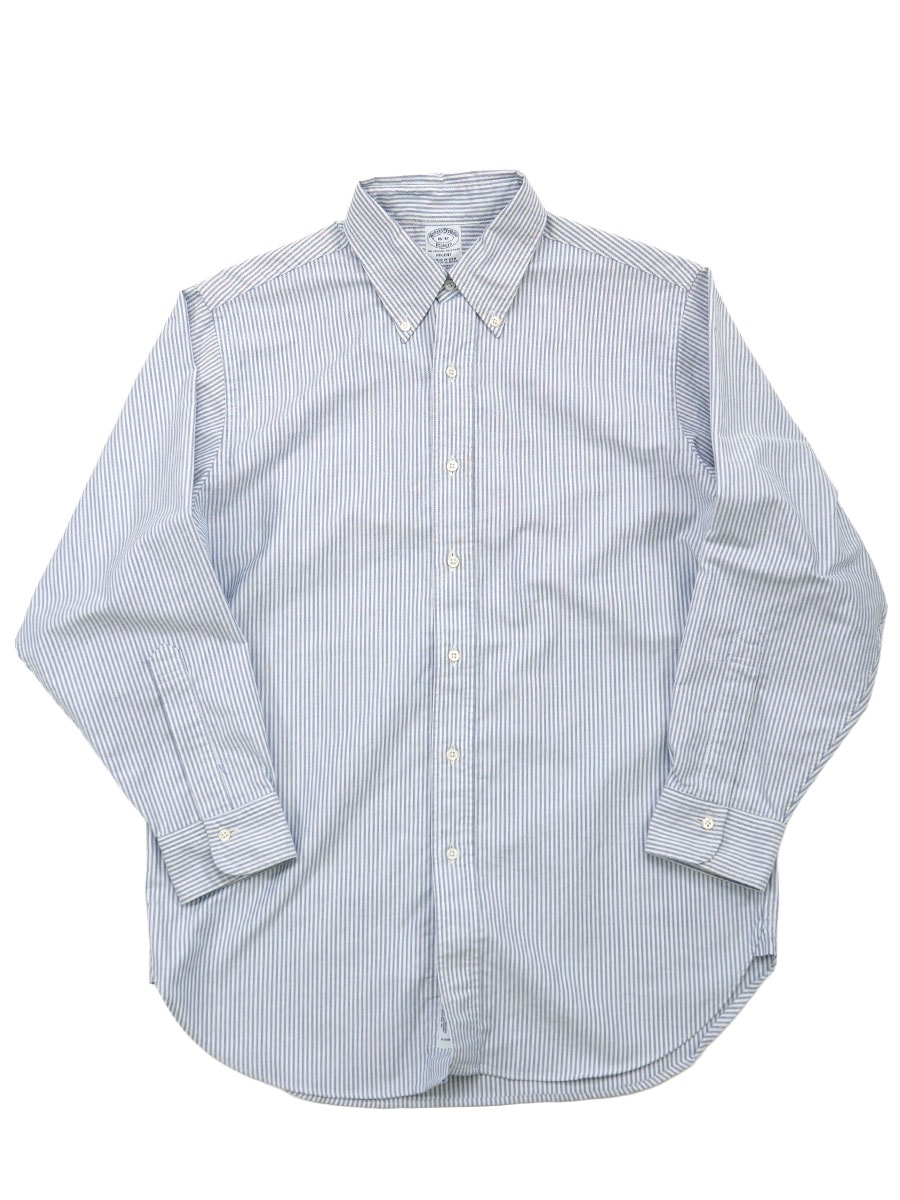 USA製 Brooks Brothers Makers 100％コットン ロングスリーブ B.D. 