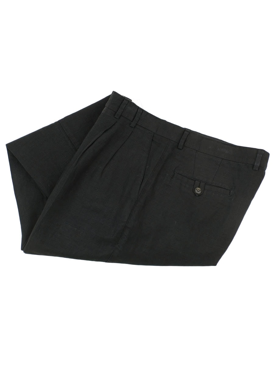 90's DOCKERS 2タック リネンスラックス ブラック 表記(36x32) USA製