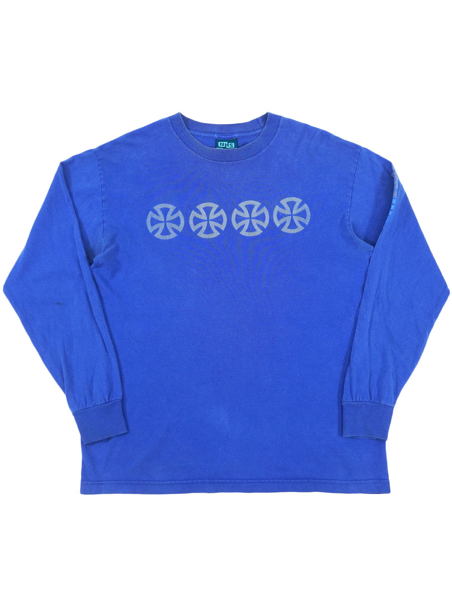 90's NHS INDEPENDENT ''RIDE INDEPENDENT TRUCKS'' 両面袖プリント