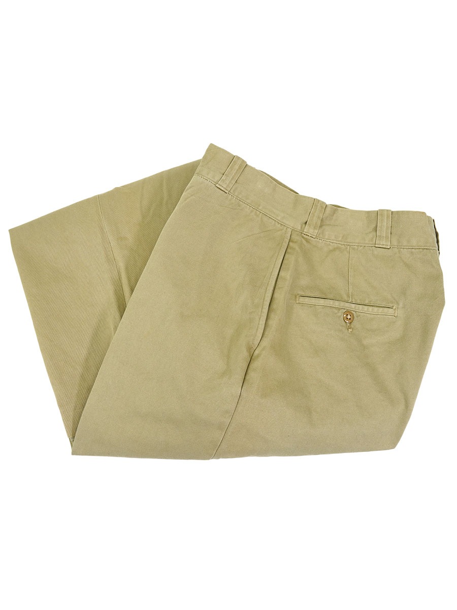 60's U.S.ARMY チノトラウザーズ ジッパーフライ 表記(32x31) ② | NEW