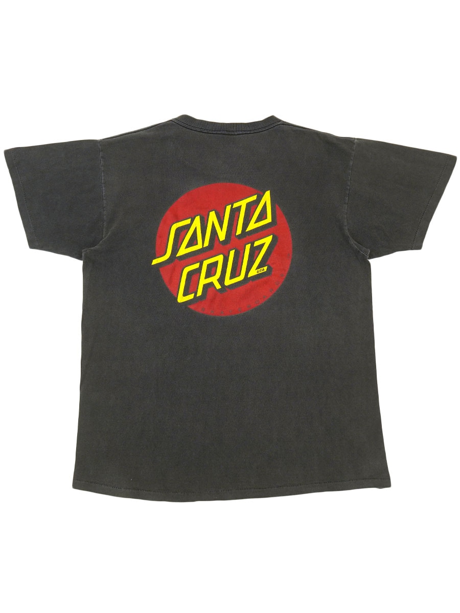 90's ONEITA ''SANTA CRUZ SKATEBOARDS'' 両面プリント Tシャツ