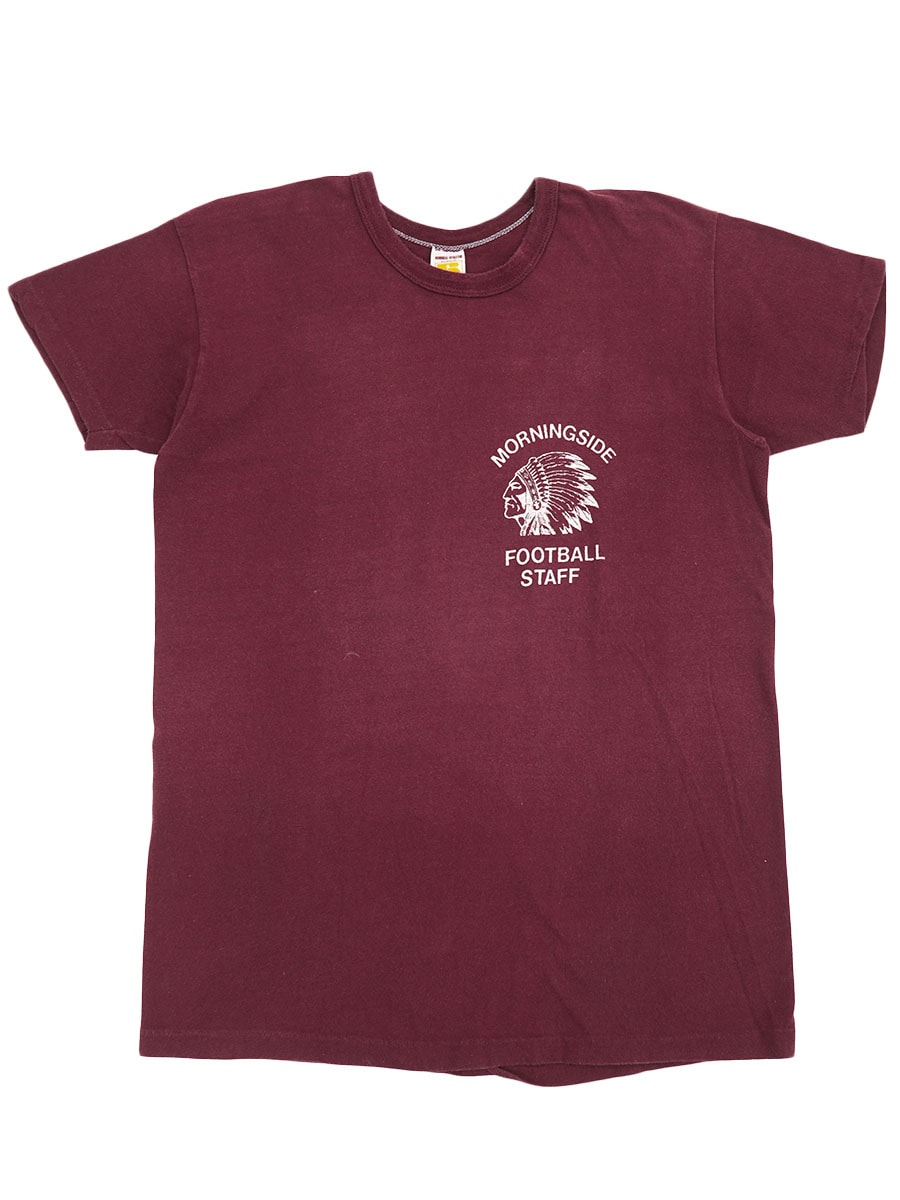 70's RUSSELL 金タグ ''MORNINGSIDE FOOTBALL STAFF'' インディアン